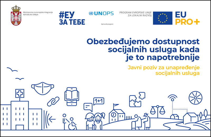 Javni poziv za unapredjenje socijalnih usluga