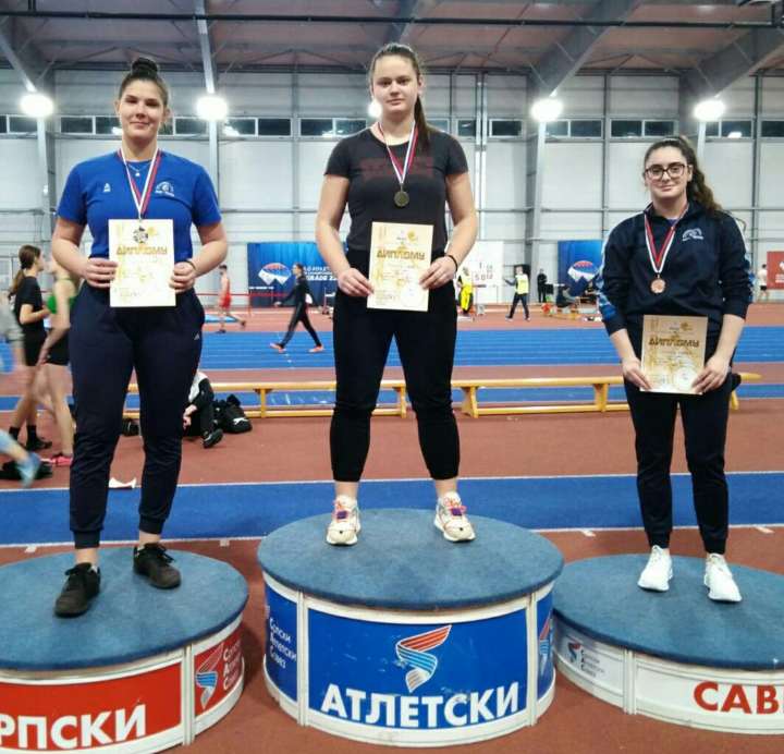 Čačanka osvojila prvo mesto u bacanju kugle 1 andjela