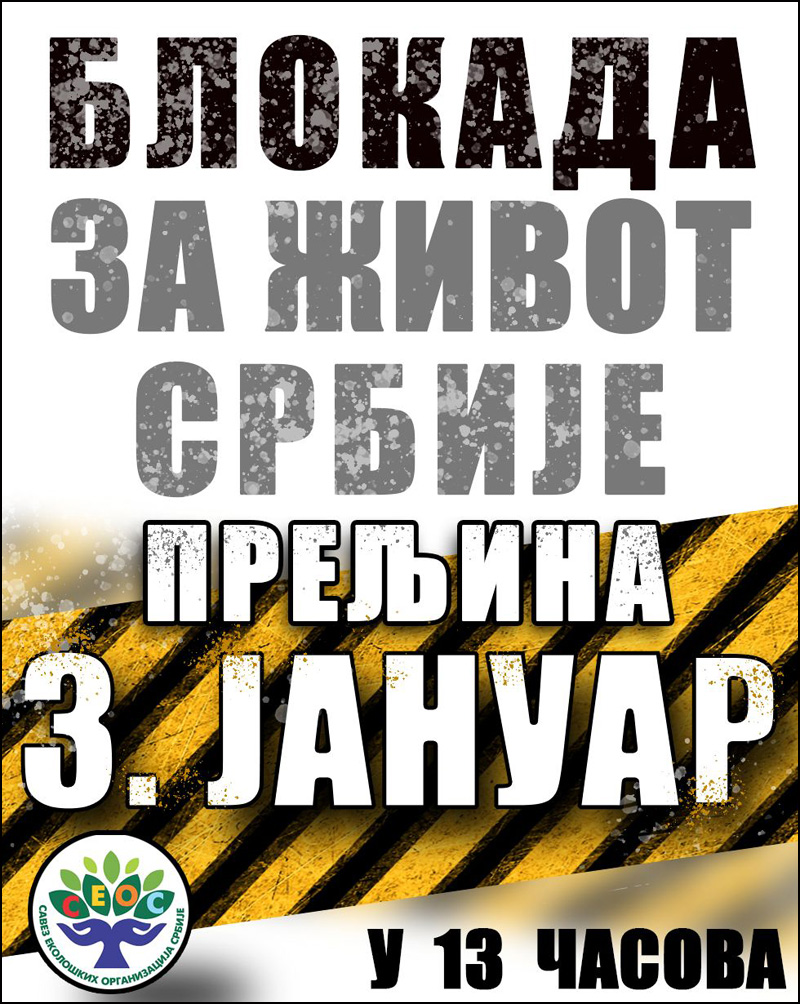 blokada preljina 3 januar