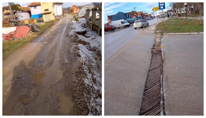 Mršinci: Deca godinama gaze po blatu (FOTO, VIDEO) 2 mrsinci 1