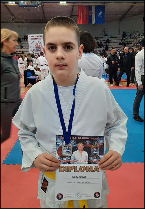 Karatisti KK "Nemanja" na turniru u Kruševcu 6 Vuk Todorovic