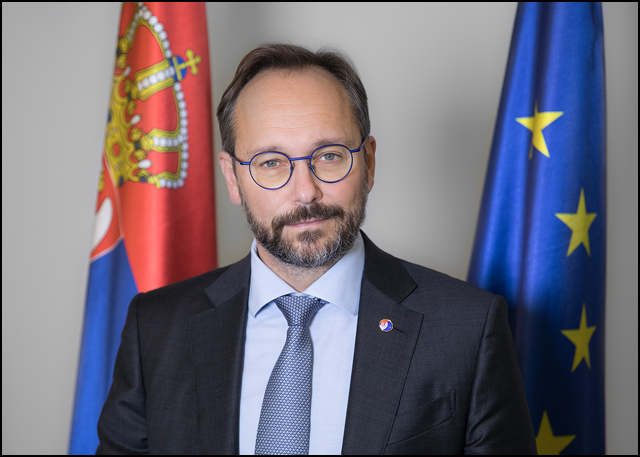 Ambassador Emanuele Giaufret Portrait