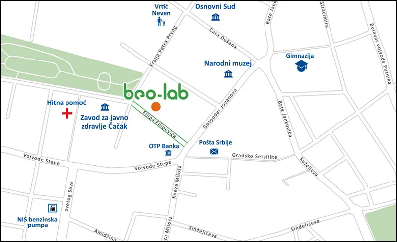 Beo-lab u Čačku 6 beo lab mapa 2