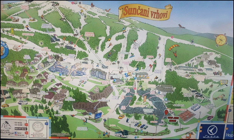 cvorak kopaonik mapa