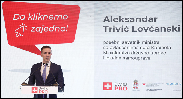 Aleksandar Trivic Lovcanski posebni savetnik ministra sa ovlascenjima sefa Kabineta Ministarstvo drzavne uprave i lokalne samouprave