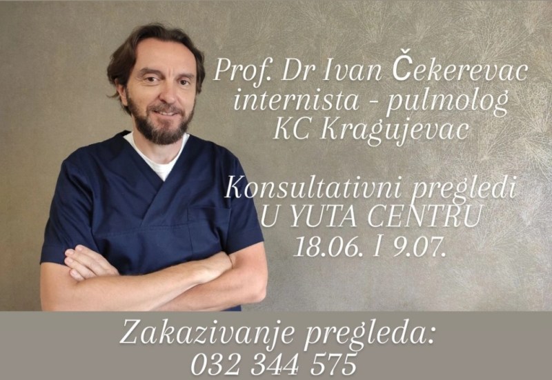 Jedan od naših najboljih pulomologa dolazi u Čačak 1 ivan cekerevac