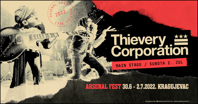 3 Thievery Corporation na Arsenal festu
