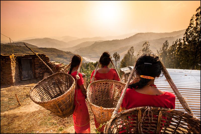 Nepal Tri zene Foto Sasa Petricic