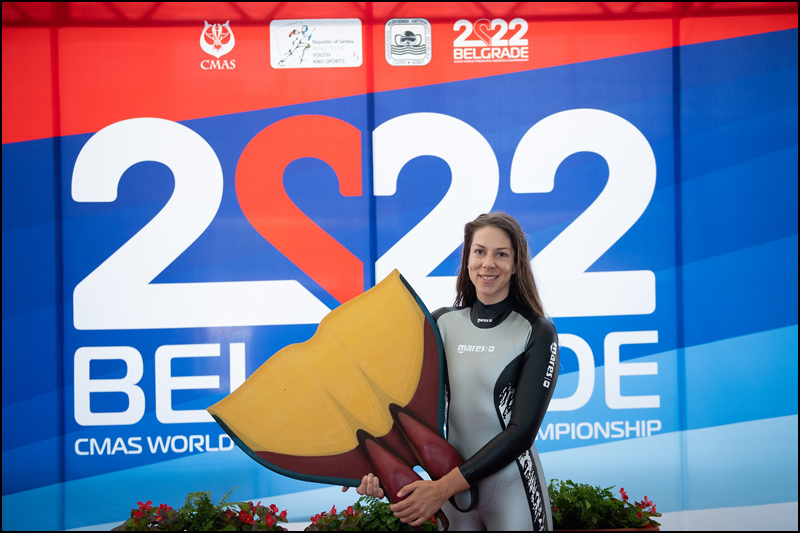 Tijana Nikolić oborila tri nacionalna rekorda 1 ronjenje na dah 2