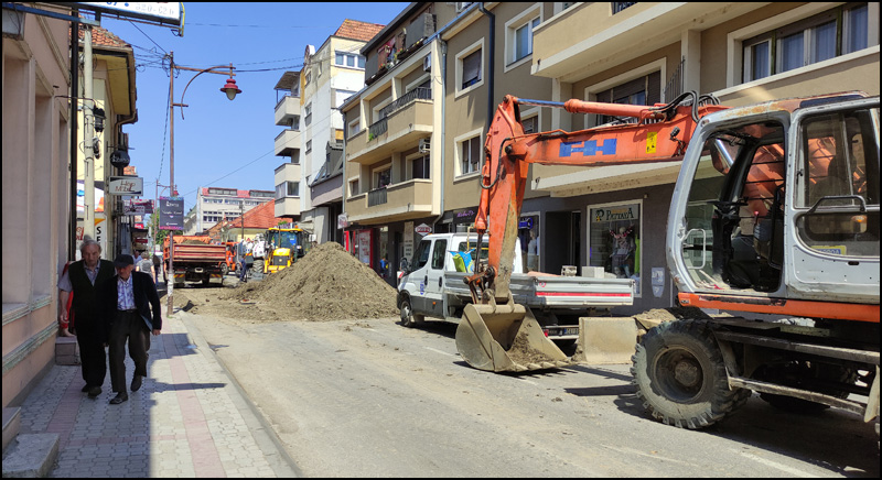 Prekid saobraćaja u ulici Gospodar Jovanovoj 4 vodovod 2