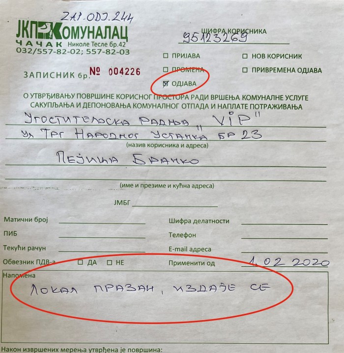 Novi direktor Komunalca više od dve godine nije plaćao uslugu iznošenja smeća 2 Odjava