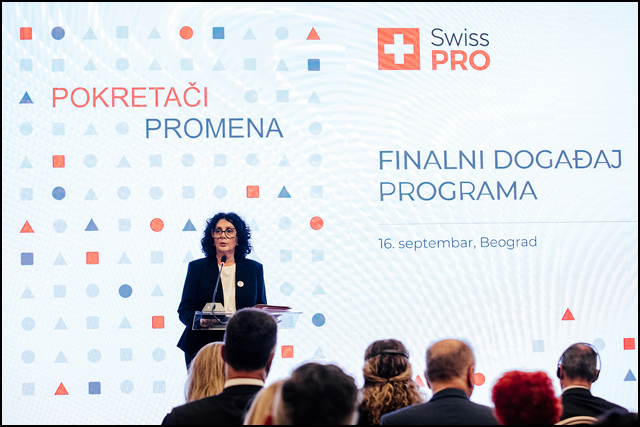 Program Swiss PRO: Unapređenje kvaliteta života skoro 60.000 ljudi 5 SP Biljana Zekavica pomocnica ministra za rad zaposljavanje boracka i socijalna pitanja