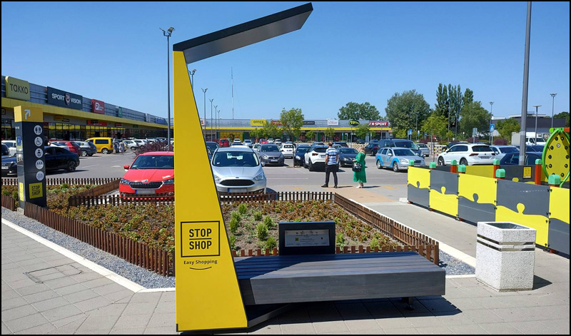 STOP SHOP smart bench Photo 1