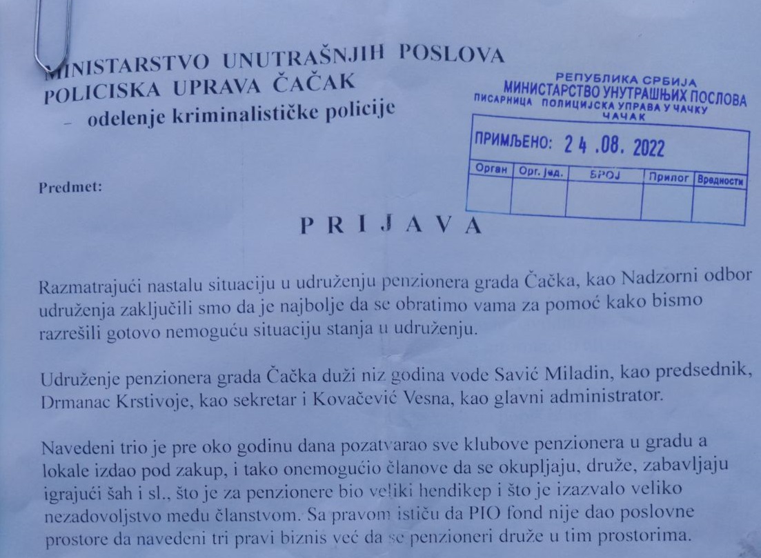 prijava