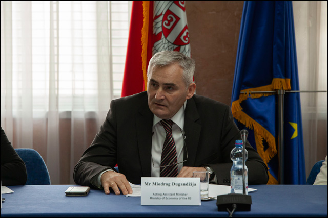 Miodrag Dugandzija Ministarstvo privrede