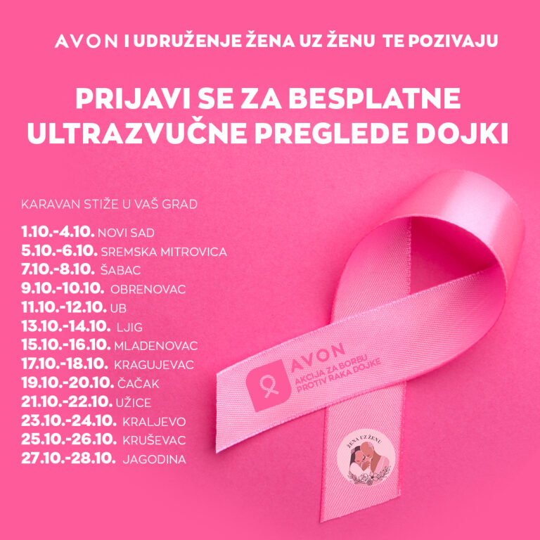 Besplatni preventivni ultrazvučni pregledi dojki u Čačku 2 karavan