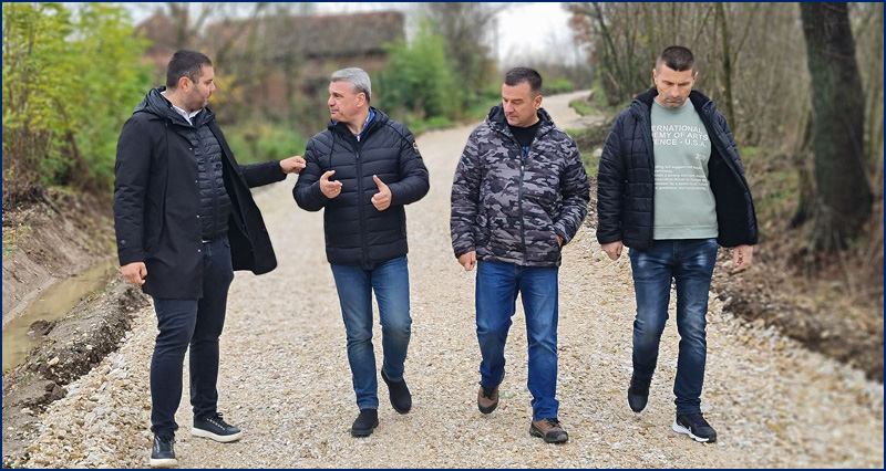 У Горичанима нови асфалт и нова кућа за Дејана Пајовића 2 Goricani put 2