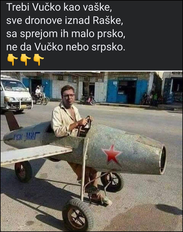 Kakav dron, strašan dron 1 aeroplan