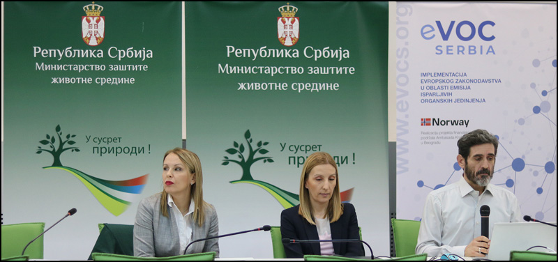 Zavrsna konferencija projekta eVOC Srbija projektni tim