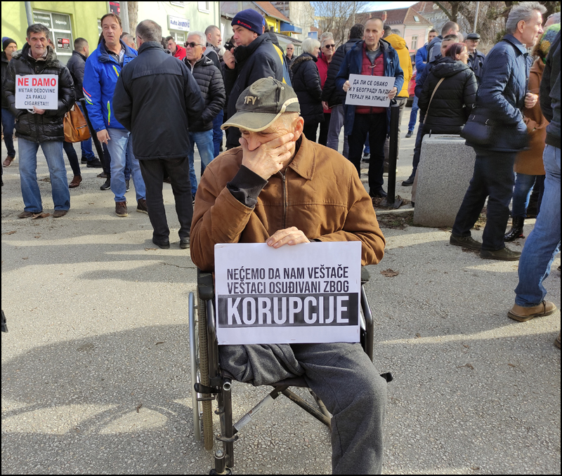 protest Visi sud