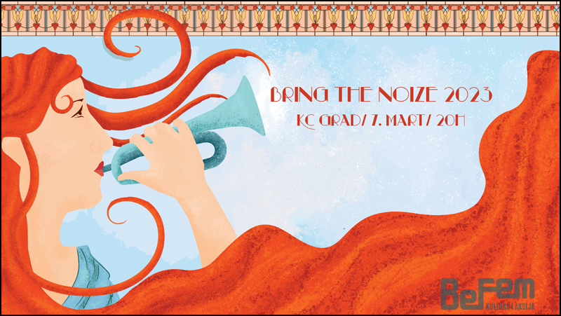 BeFem Bring The Noize 2023 ilustracija