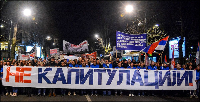 Државотворна опозиција наставља са националним окупљањем 1 ne kapitulaciji
