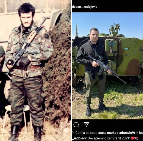 Poslanik SNS paradira sa oružjem, a nije služio vojsku, burne reakcije javnosti 1 горан д