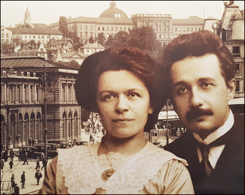 Mileva Maric i Albert Ajnstajn Prag 1911