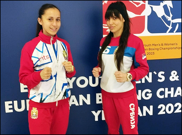 Bronza za Sanju Mitić 2 Sanja Mitic i Dragana Jovanovic