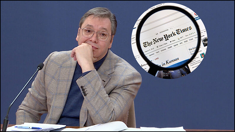 aleksandar vucic njujork tajms