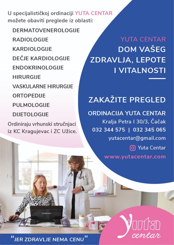Yuta centar: Zdravlje nema cenu 1 juta centar