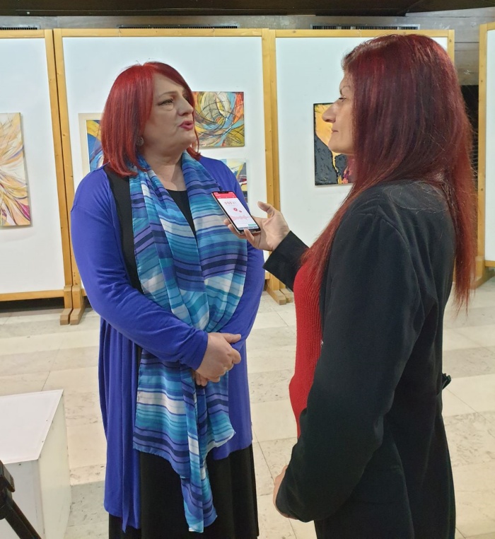 „Ona je dama koja nam je približila umetnost“: Izložba Vesne Petrović u Ivanjici 4 vesna ic2