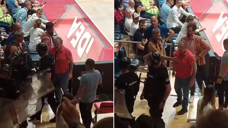 Kakvo poniženje za policiju: Nebojša Čović tera policajce iz hale, a MUP i Gašić ćute 1 covic