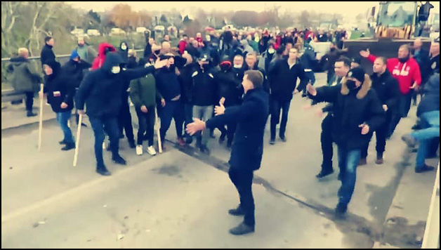 most u sabcu tokom ekoloskih protesta
