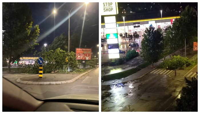 Protutnjalo nevreme kroz Čačak, oborena stabla, stradala Gradska plaža, semafori... 1 avenija
