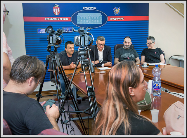 Interakcija 2023 Press konferencija Cacak foto Mikenko Savovic 3