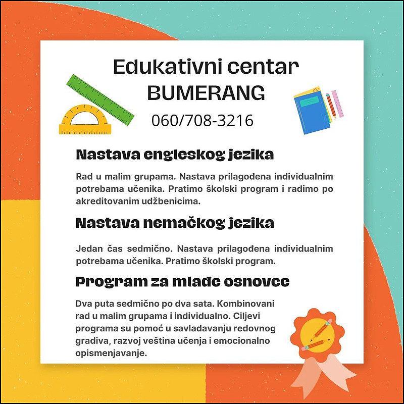 Bumerang slika za tekst