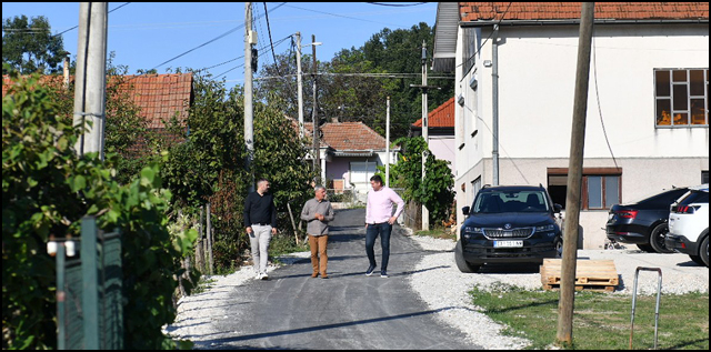 Udarne rupe na opštinskom putu Mršinci - Babsko polje 1 Trbusani asfalt 500