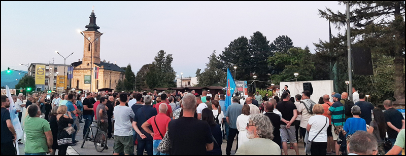 Danas sam prvi put rekla sinu da se čuva u školi 2 milanovac protest 3