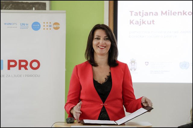 Podrška za 34 lokalne samouprave za unapređenje socijalne zaštite 2 PRO LGPN Tatjana Milеnkovic Kajkut pomocnica ministra za rad zaposljavanje boracka i socijalna pitanja