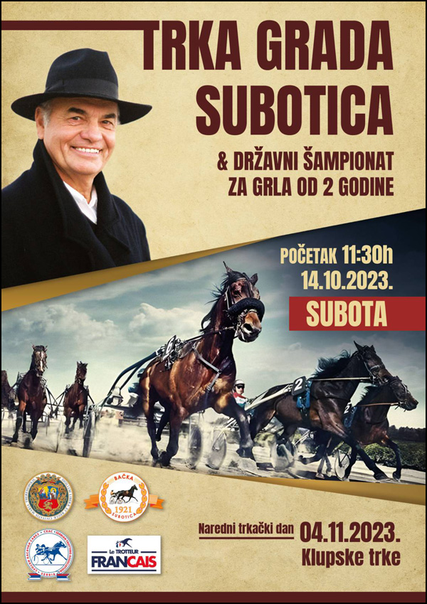 Subotica zatvara sezonu 1 Subotica kasaci najava