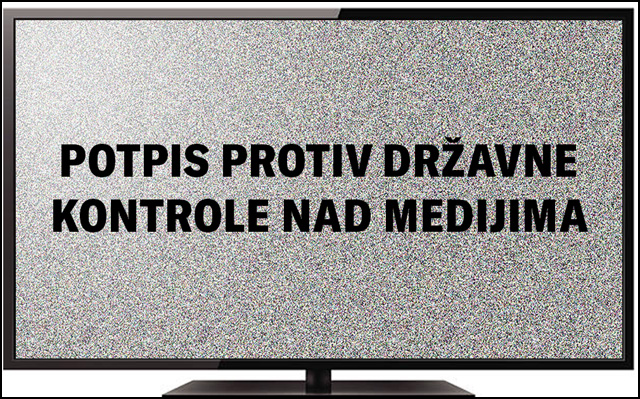 Koalicija za slobodu medija i CRTA pokrenuli peticiju za izmene medijskih zakona 2 peticija
