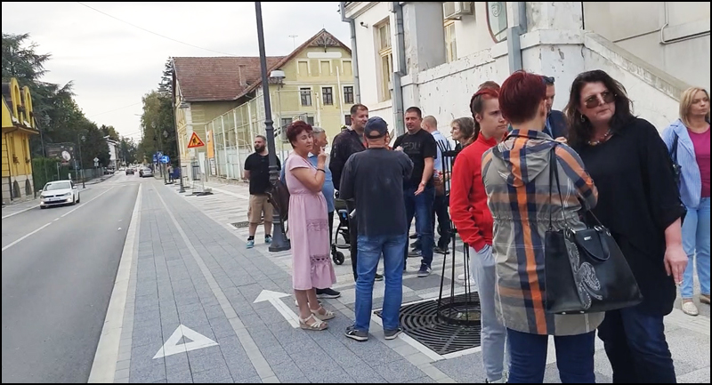 protest policija