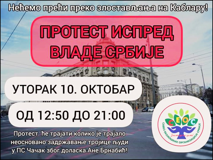 protest zbog Kablara