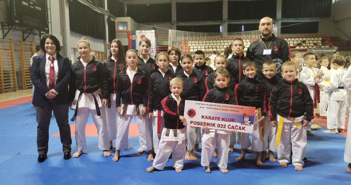 Čačanski karatisti "Pobednik 032" zablistali u Nišu 1 pobednik