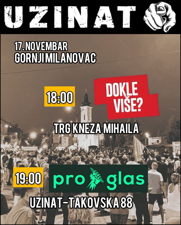 tribina Gornji Milanovac
