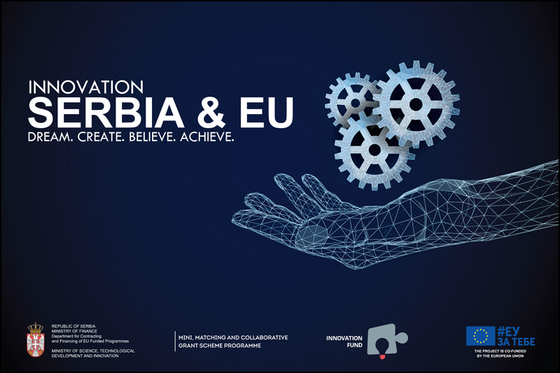 Srbija i EU za inovacije Kontinuirano investiranje u inovacioni ekosistem Srbije800