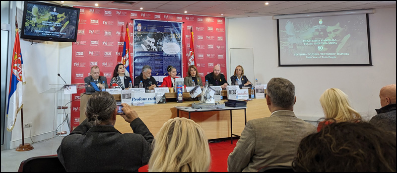 Titule Tesla ambasadora: Najstarijem Tesla društvu na svetu 1 Zavrsna manifestacija strateske kampanje srpske diplomatije „TESLA –ENERGIJA MIRA petak 22. decembar 2023