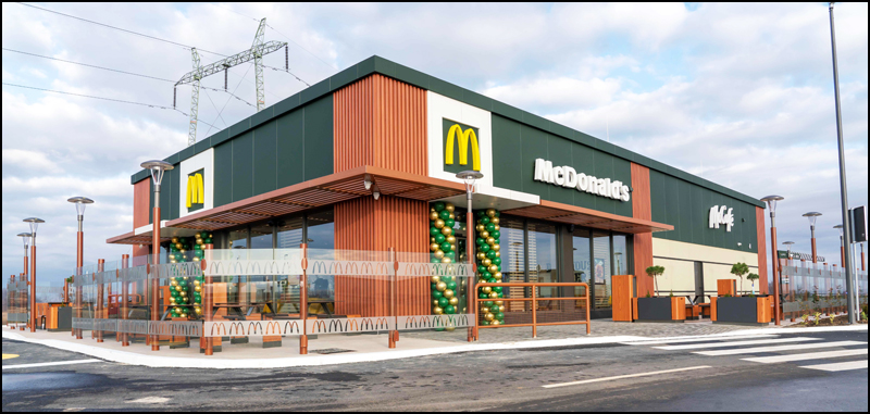 McDonalds restoran Ruklada