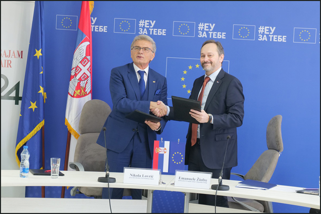 Potpisivanje MoU za Poljo sajam FOTO EU INFO NET 24